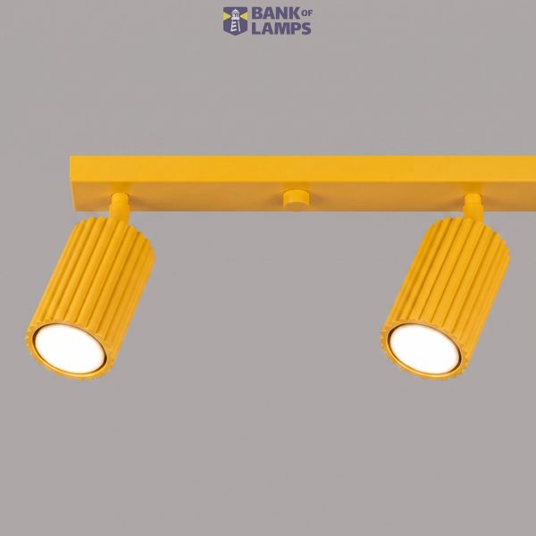 Ceiling lamp KARBON 4L yellow image 11