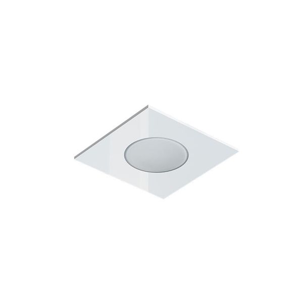 PANLUX LED lamp SQUARE 5W 375lm 3000K ceiling/spot IP65 white image 1