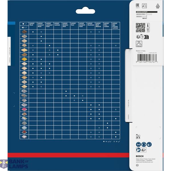 Circular saw blade Expert for Aluminium 216 x 30 x 2,6 mm, 64 image 1