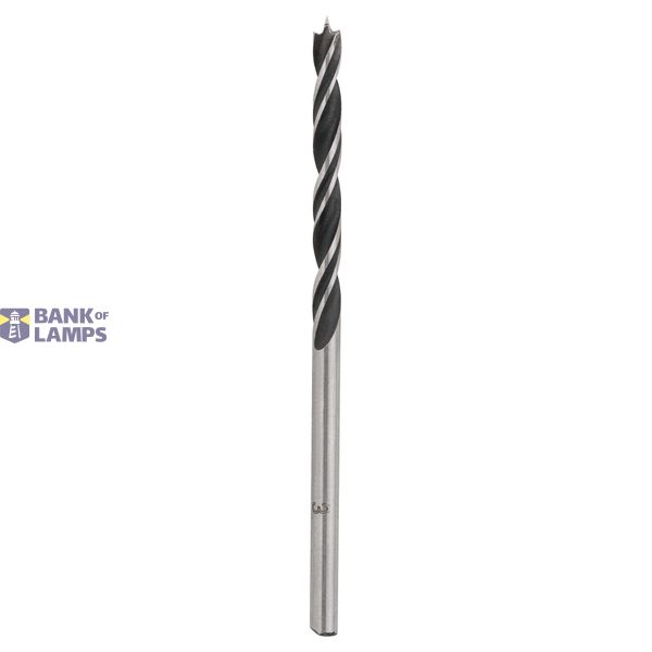 Standard brad point drill bit 3 x 33 x 61 mm, d 3 mm image 1