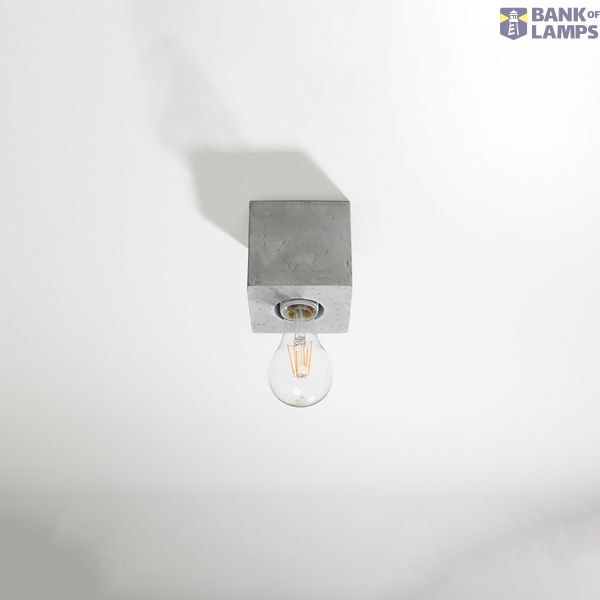 CEILING ARIZ CONCRETE E27 1X60W IP20 image 3