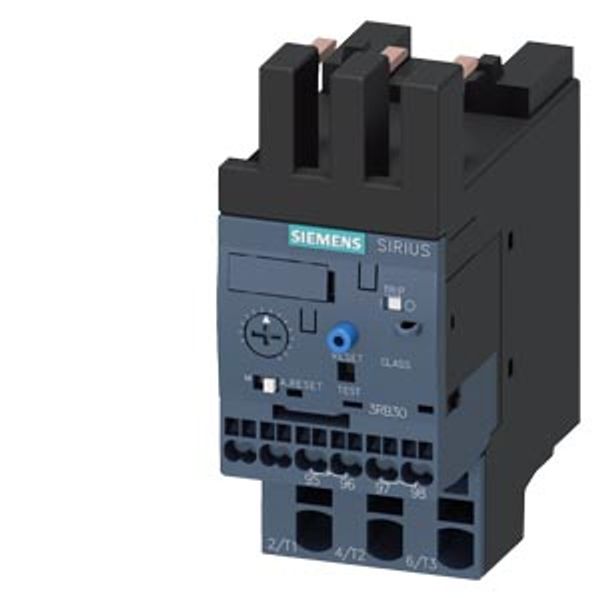 Overload relay 0.1-0.4 A motor protection S0, Class 10, contactor mounting image 1