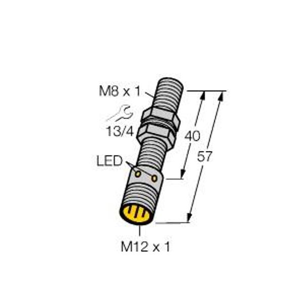 Inductive Sensor   BI1.5U-EGT08-AP6X-H1341 image 1