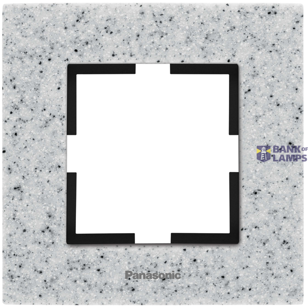 Karre Plus Accessory Corian - Dusk One Gang Frame image 1