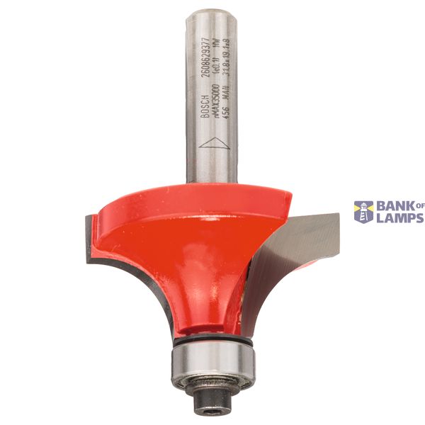 Expert for Wood Rounding over bit, 8 mm, D 38.1 mm, R1 12.7 mm, L 19 mm, G 61 mm image 1