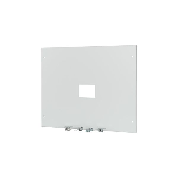 XMN4F08C-XMV Front plate, NZM4, 4p, fixed version, rotary handle with interlock, W=800mm image 2