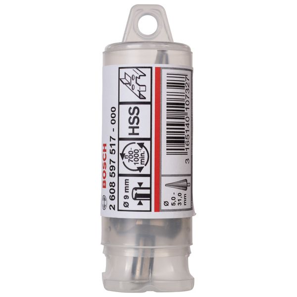 Sheet metal cone bit, cylindrical 5-31 mm, 103 mm, 9 mm 1 pcs. image 2