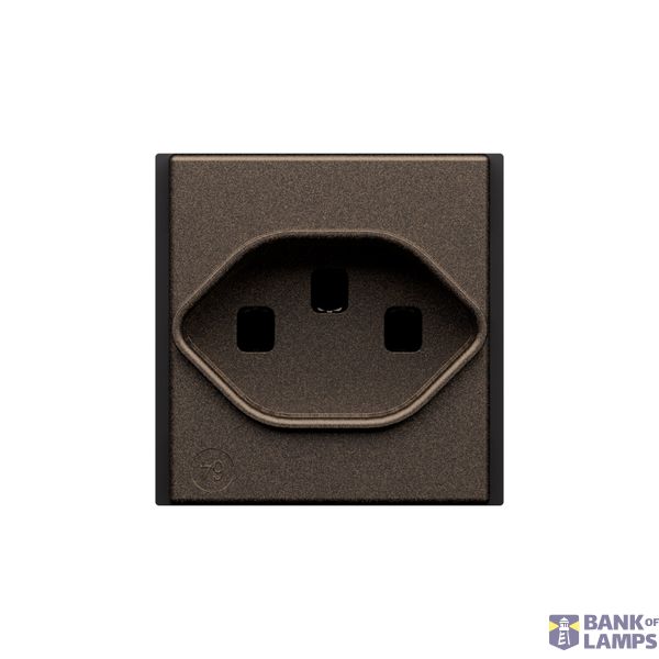 L.NOW - CH SOCKET T23  16A 2M BRONZE image 1
