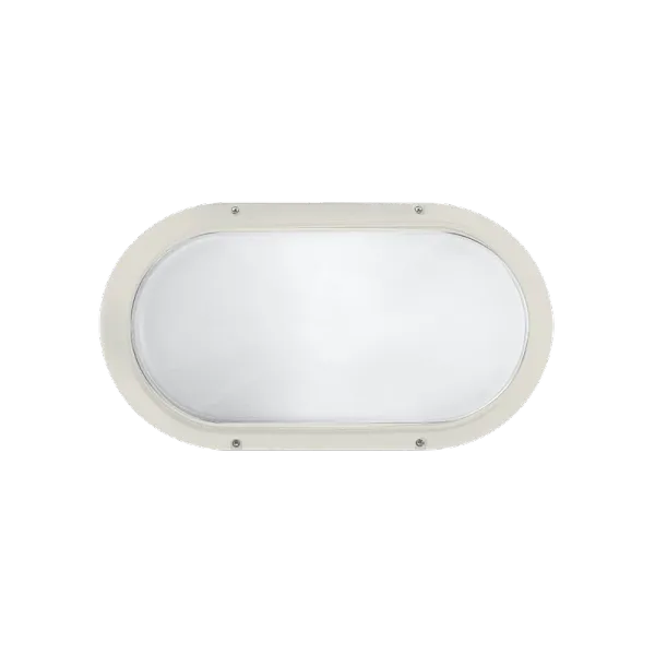 SUPERDELTA OVALE WIT E27 image 3