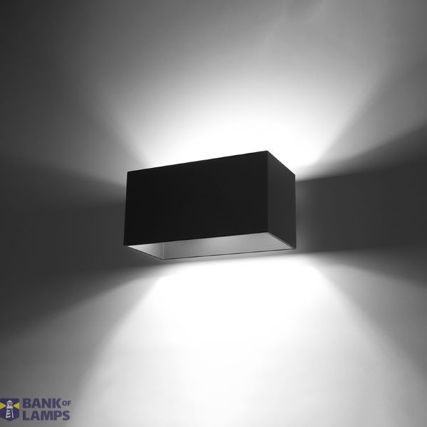 WALL LAMP QUAD MAXI BLACK G9 2X40W IP20 image 10