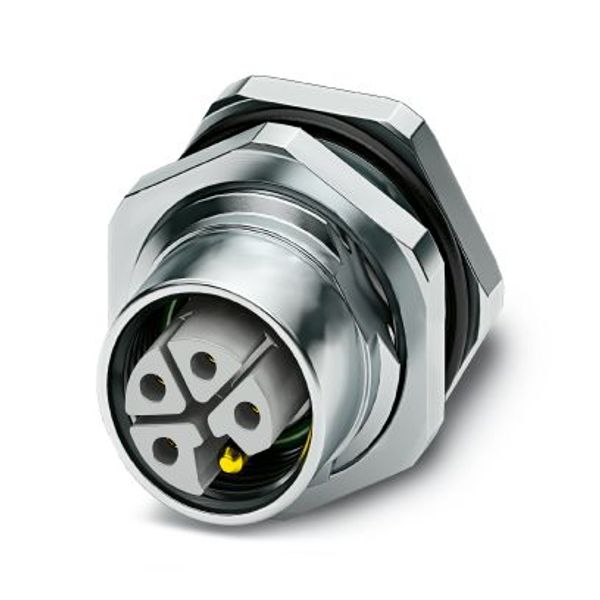 SACC-DSI-M12FSL4FEM16XL-L180GR - Device connector, rear mounting image 1