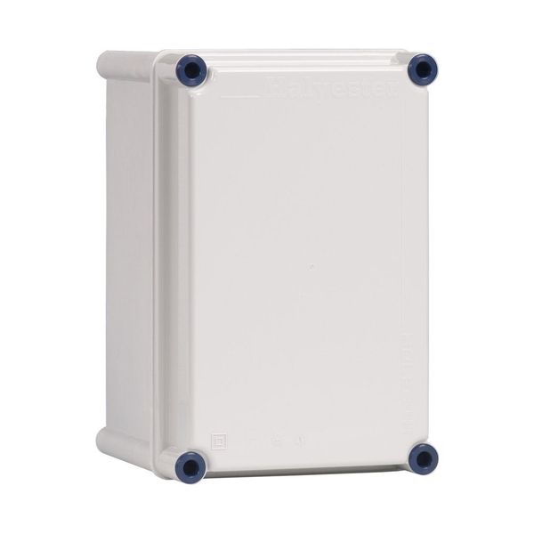 Empty enclosure RAL7035 without mounting plate, 270X180 image 3
