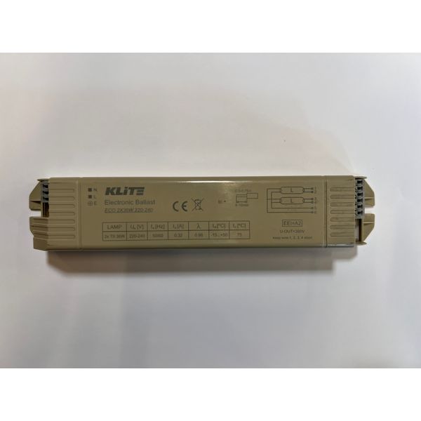 ECO 2x36W 220-240 Electronic Ballast image 1