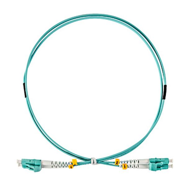 FO Patchcord Duplex LC/UPC - LC/UPC, 50/125æm OM3,  0.5m image 1