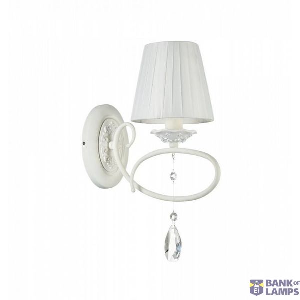 Elegant Passarinho Wall Lamp Pearl White image 2