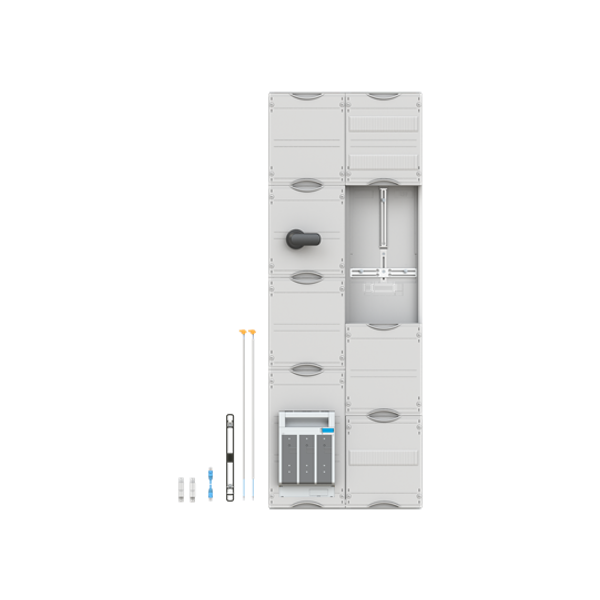WF29KK43T 9RE 2FB Complete panel according to FNN In 200A with three-point fastening image 2