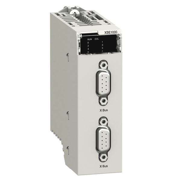 Modicon M340 automation platform ruggedized backplane expander f multirack conf image 1