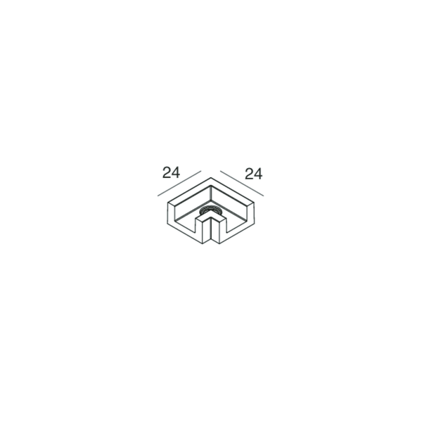 T-48 MINI: GIUNTO MECCANICO L NERO image 1