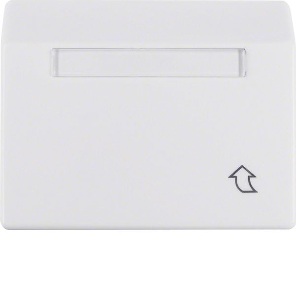 Intermediate ring hinged cover, high, lab. field, arsys, p. white glos image 1