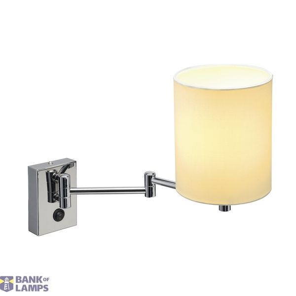 SOPRANA wall light, WL-1, round , white, E27, max. 40W image 3