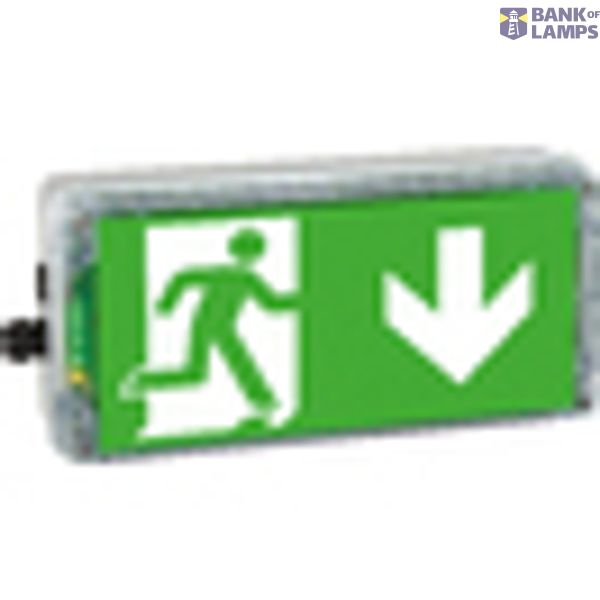EX-protected emerg.luminaire EXIT 2 N zone2/22 LED 3h230V AC image 2
