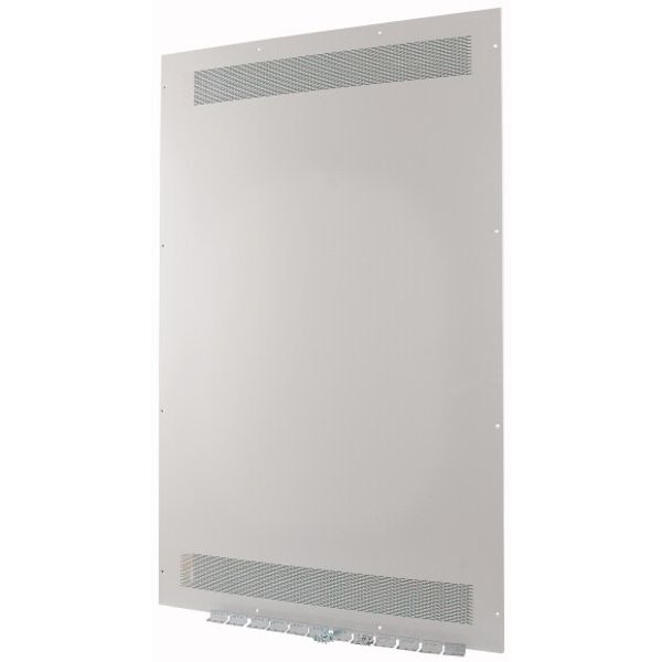 XTSZFFPV31-W1200 Front plate (section high), ventilated, W=1200mm, IP31, grey image 1