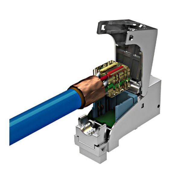 preLink SL RJ45 Shielded Cat.6a AWG 27-26 PU:1 image 1