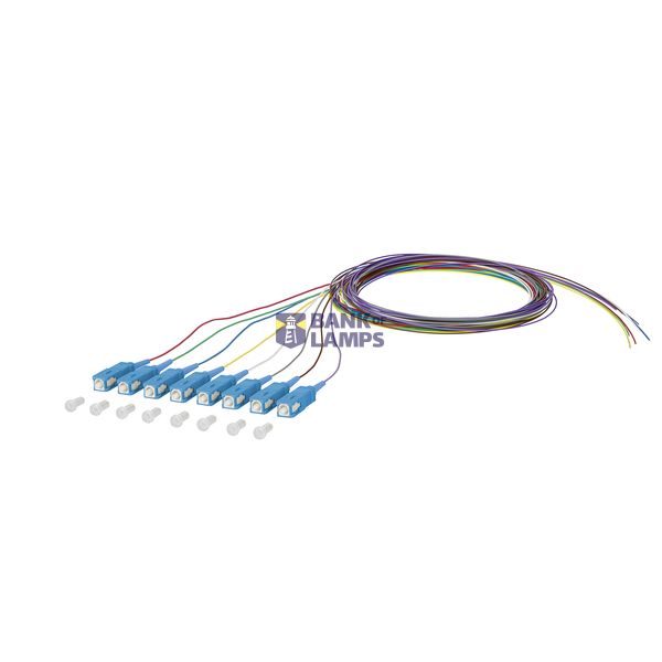 OpDAT pigtail SC-UPC, OS2, 8 colors image 1