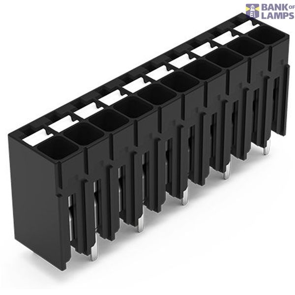 THR PCB terminal block push-button 1.5 mm² black image 1