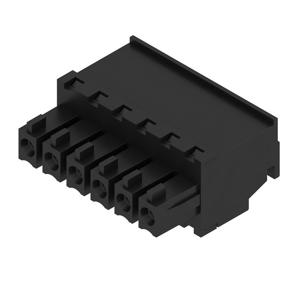 PCB plug-in connector, female plug, 3.81 mm, Number of poles: 6, 270°, Clamping yoke connection, Clamping range, max. : 1.5 mm², Box image 2