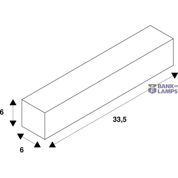 Flush-mounted frame for GLENOS LED image 2