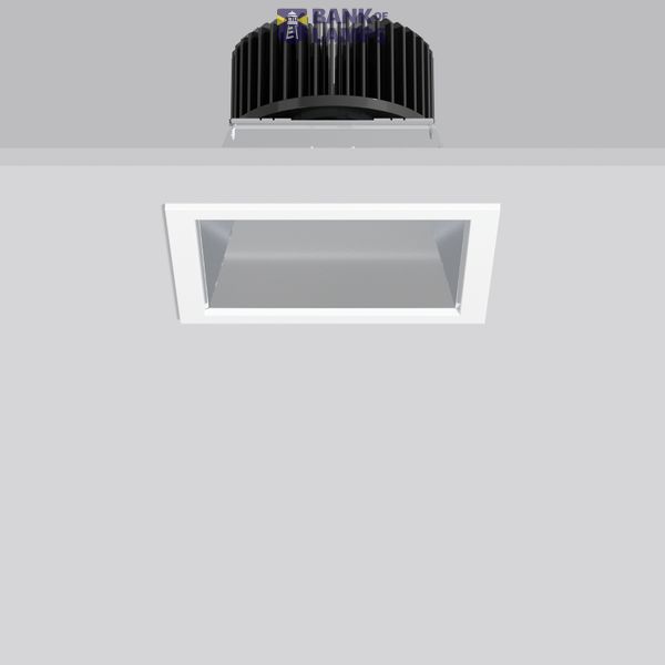 QUARDO, 37 W, 4450 lm, 840, white, on/off Recessed downlights, L 176 B image 1