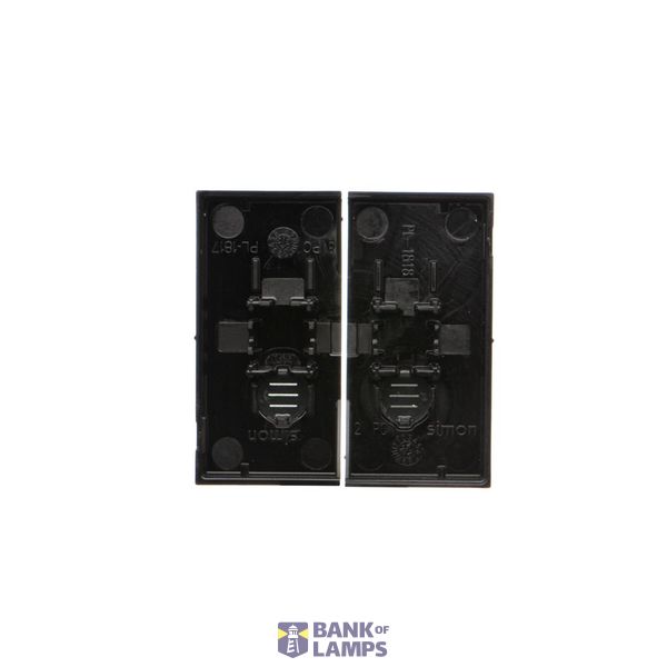 Single socket outlet with earthing for IP44 version with frame seal, with shutters, Push In system, (module), Simon 24, IP44, 16A, antibacterial white, Flap color: Same as a cover image 1