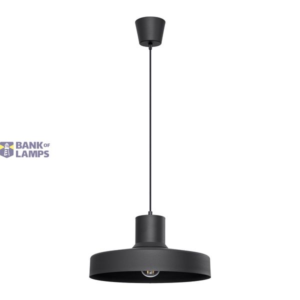 Pendant lamp BILO black image 1