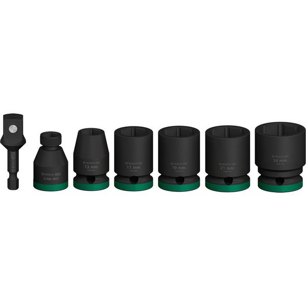 PRO Impact Socket 1/2" Standard 7-PC Set image 1