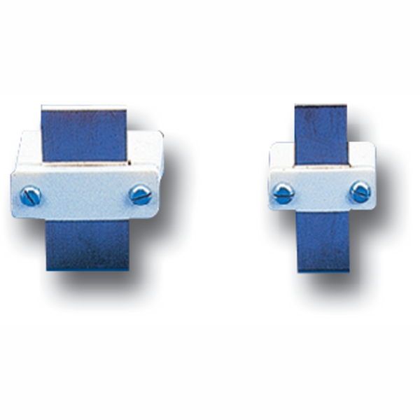Unipolar flat mounting busbar support SB 1 20-25mm 690VAC image 1