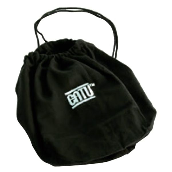Black fabric bag for helmets transport image 1