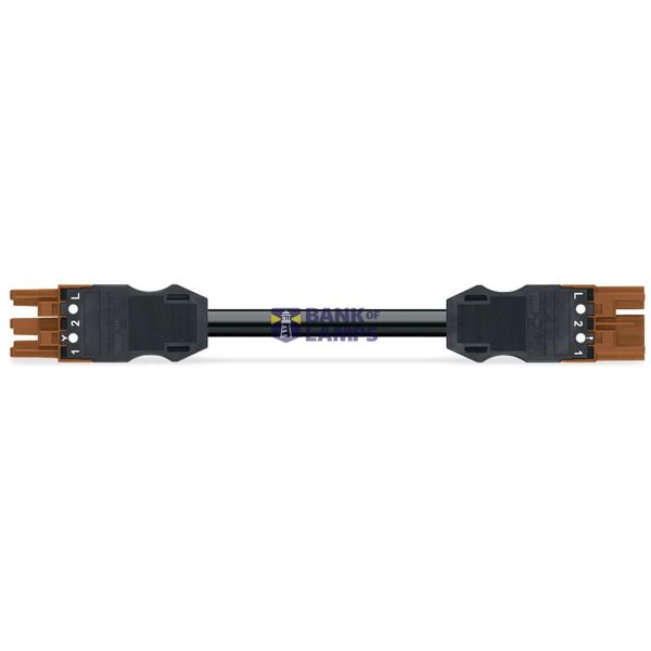 pre-assembled connecting cable Cca Socket/open-ended gray image 2