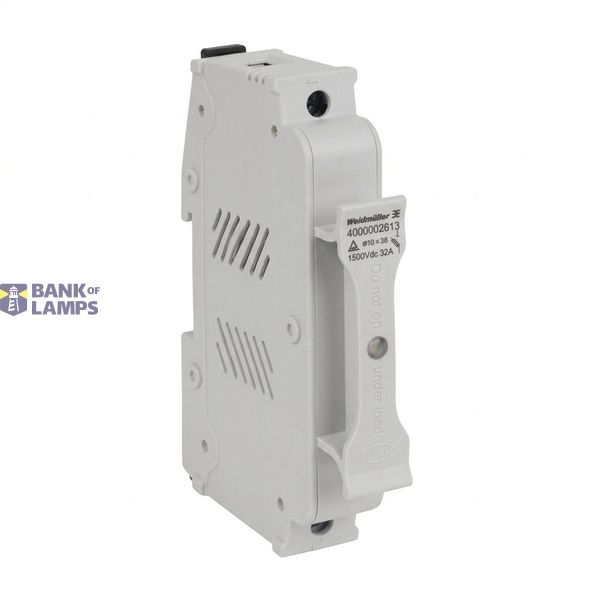 Fuse terminal, Screw connection, Light Blue, 16 mm², 32 A, 1500 V, Num image 1