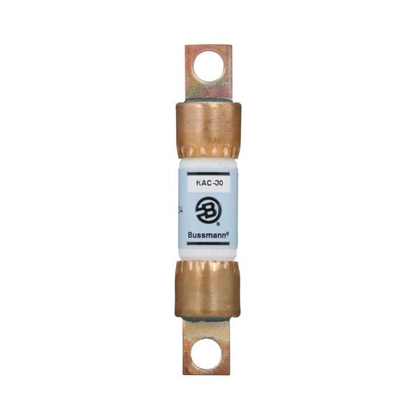 Eaton Bussmann series Tron KAC high speed fuse, 300A, 200 kAIC, Non Indicating, High speed fuse, Blade end X blade end, Stud image 2