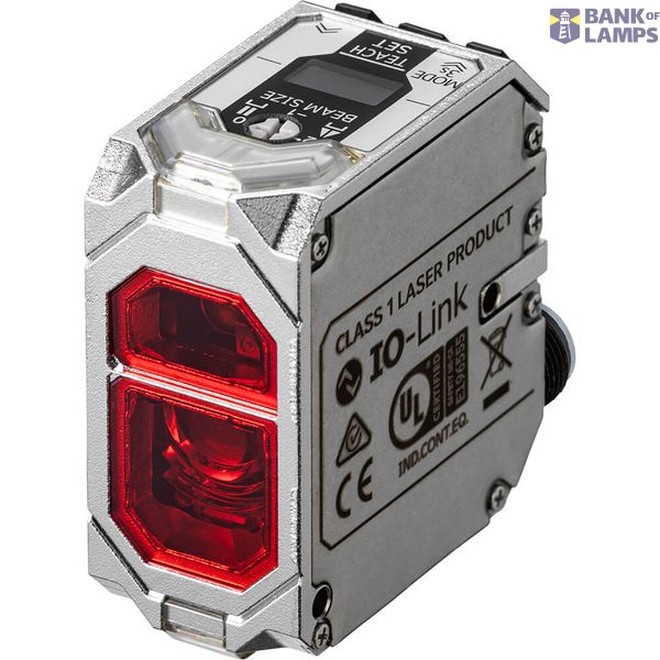Photoelectric sensor, aluminum die cast (chrome plating) case, red las image 5