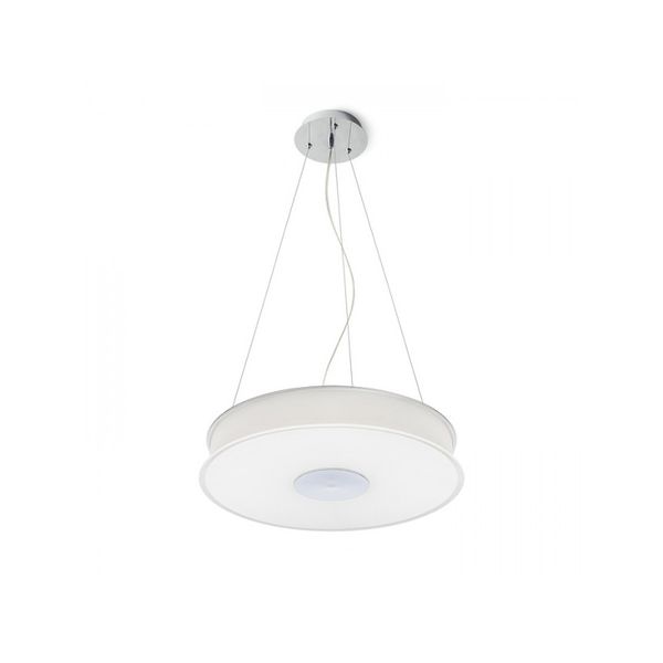 ASTERI pendant satinated glass/chrome 230V 2GX13 40W image 1