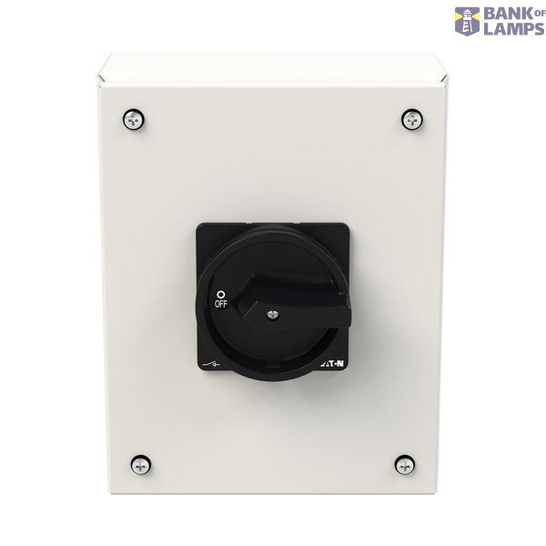 P3 Main switch, 80 A,Surface mounting, 3 pole, Form SE, Black, Door co image 9