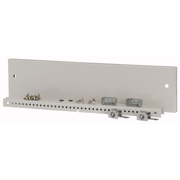 XSDC01506 Plug In cover, closed, HxW=150x600mm, grey image 1
