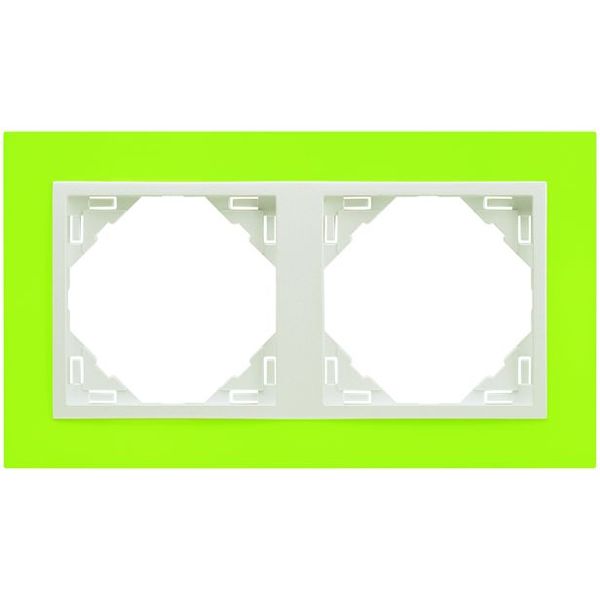 DOUBLE FRAME GREEN/ICE image 1