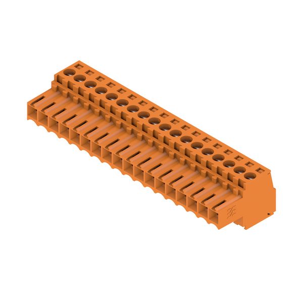 PCB plug-in connector, female plug, 3.50 mm, Number of poles: 18, 180°, Clamping yoke connection, Clamping range, max. : 1.5 mm², Box image 2