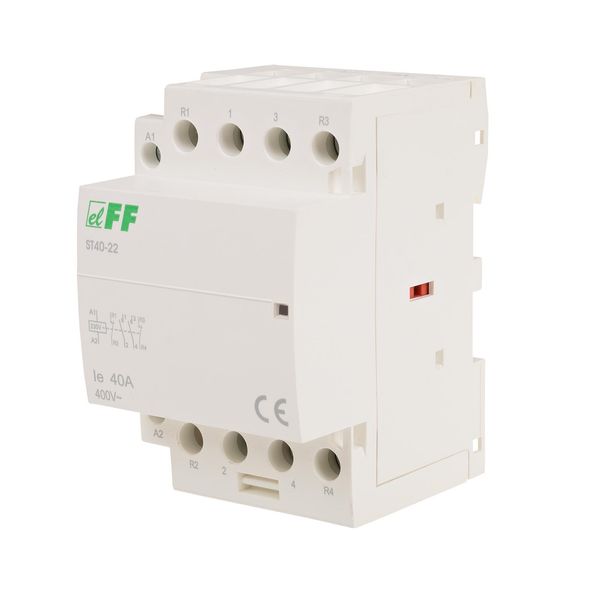 Contactor 40A, 230V, contacts 2NO 2NC image 1