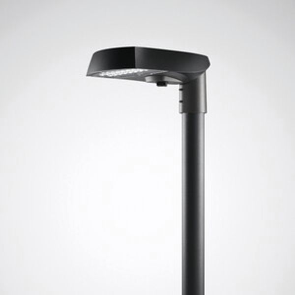 Post-top luminaires Cuvia 40 CLO (normal) Lens Anthracite ET 20W 2200lm 70 asymmetric wide (AB2L) IP66 IK09 5 SDCM 8470840 image 1