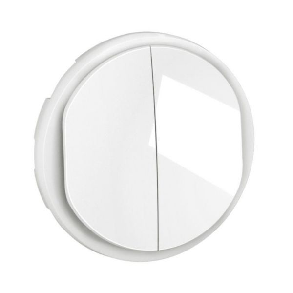 Céliane Wheel Cover for Double Switch, Swing or Indicator Pusher - White image 1