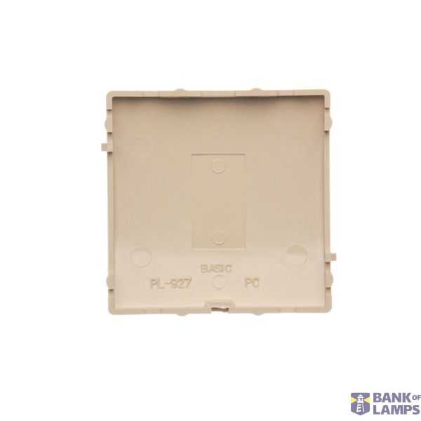 Intermediate switch without pictogram, (module), 10AX, quick connection, cream white/electro white image 1